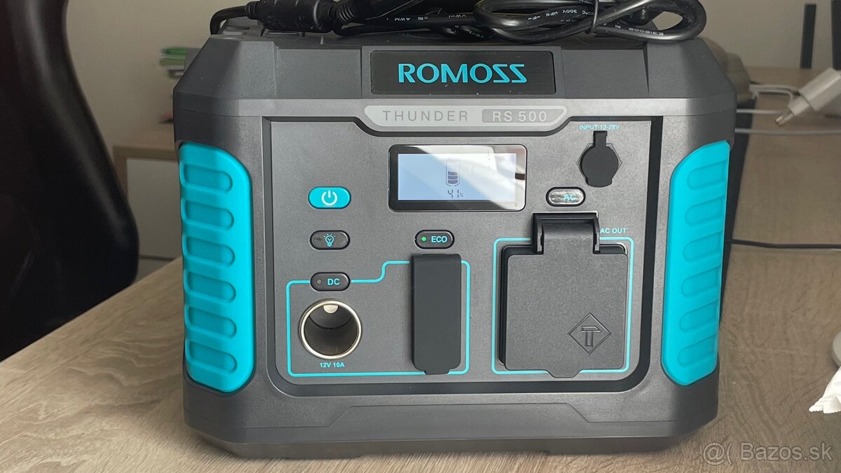 Prenosná batéria Romoss Portable Power Station RS500 - 2