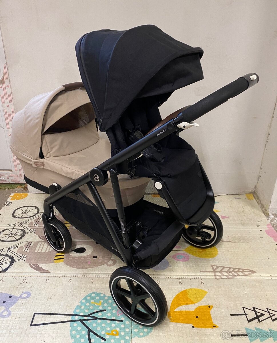 Súrodenecký kočík Cybex Gazelle S Trojkombinácia - 2