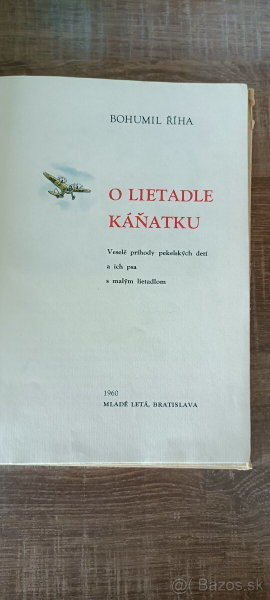 Staré knihy - detská literatúra - 2