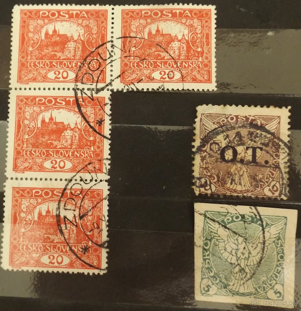 známky - Slov. štát, Protektorát, Hradčany, Masaryk a iné - 2