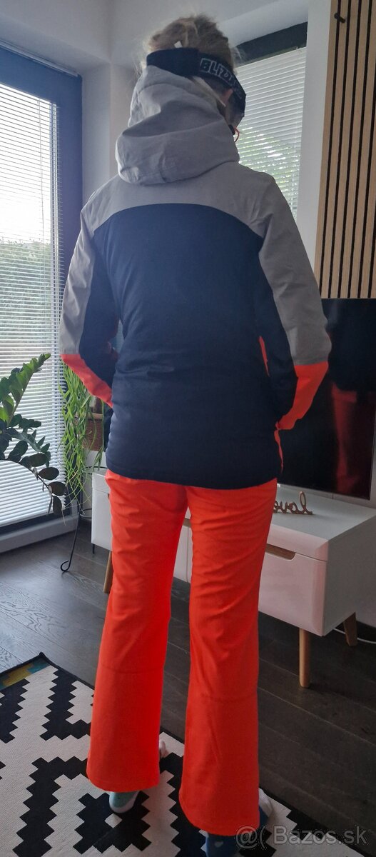 Nadherna stylova kvalitna unisex lyziarska suprava AlpinePro - 2