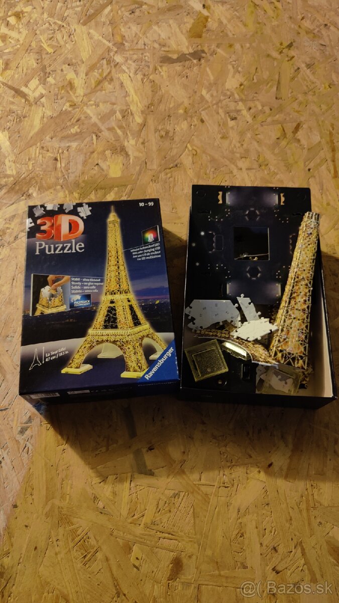 3D puzzle Eiffelova veža - 2