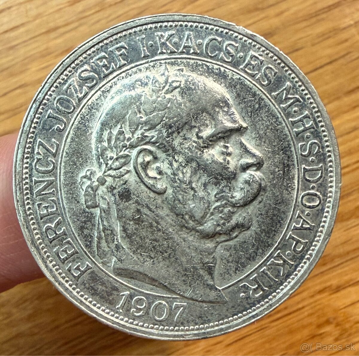 Predám 5 Korona 1907 KB - korunovačna - 2