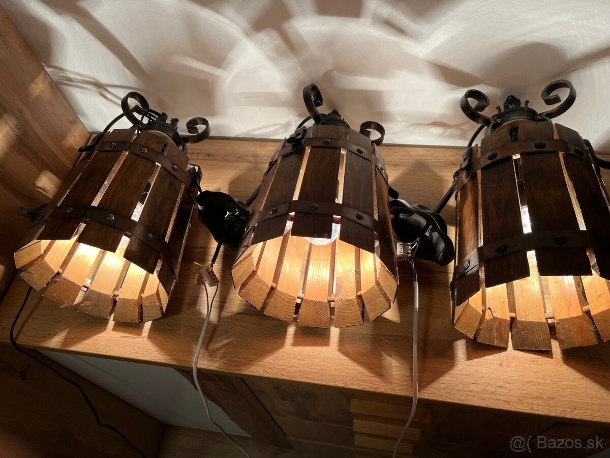 3x luster lampa na chalupu - 2