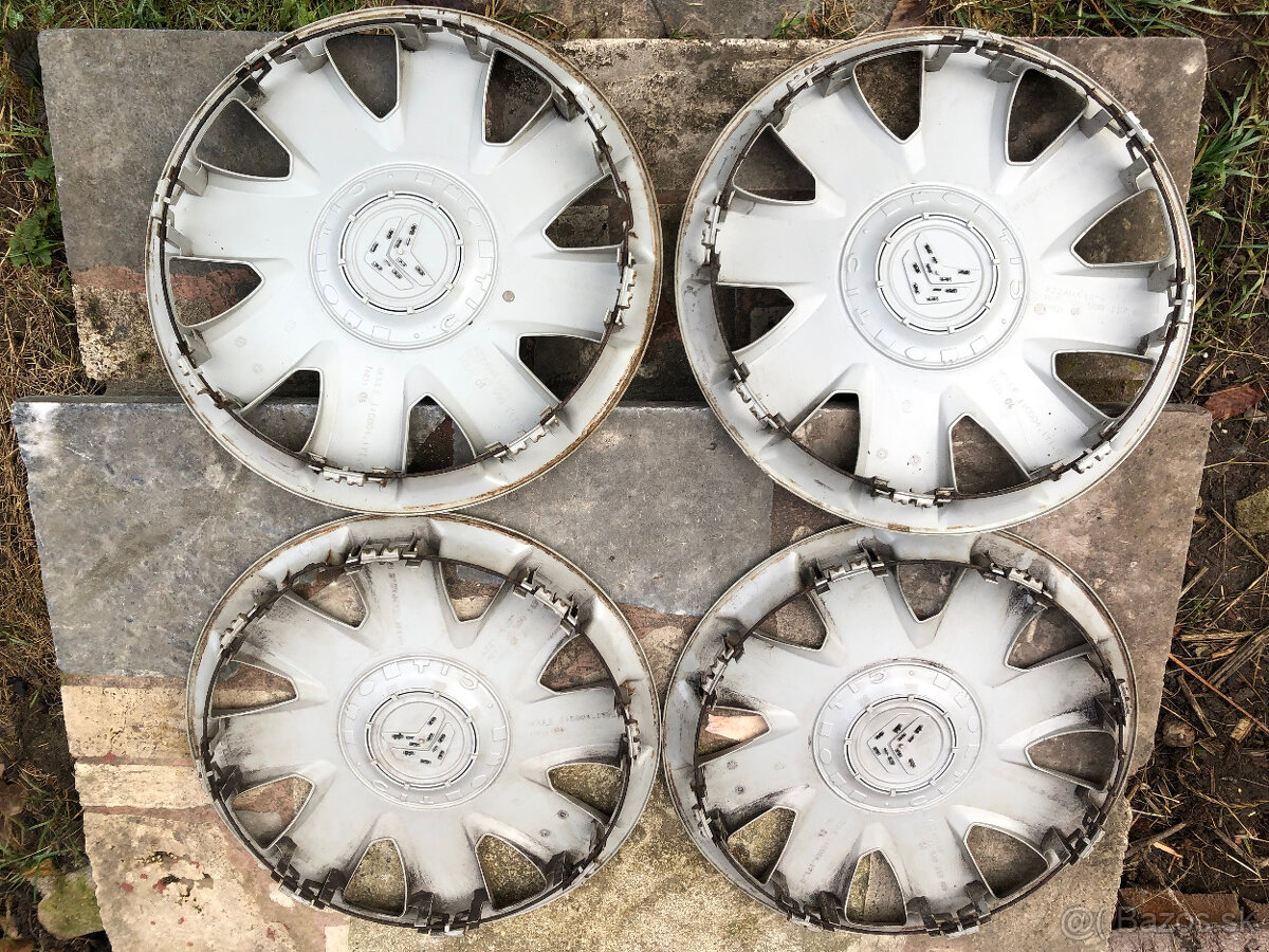 CITROEN plastové kryty 16" - 2