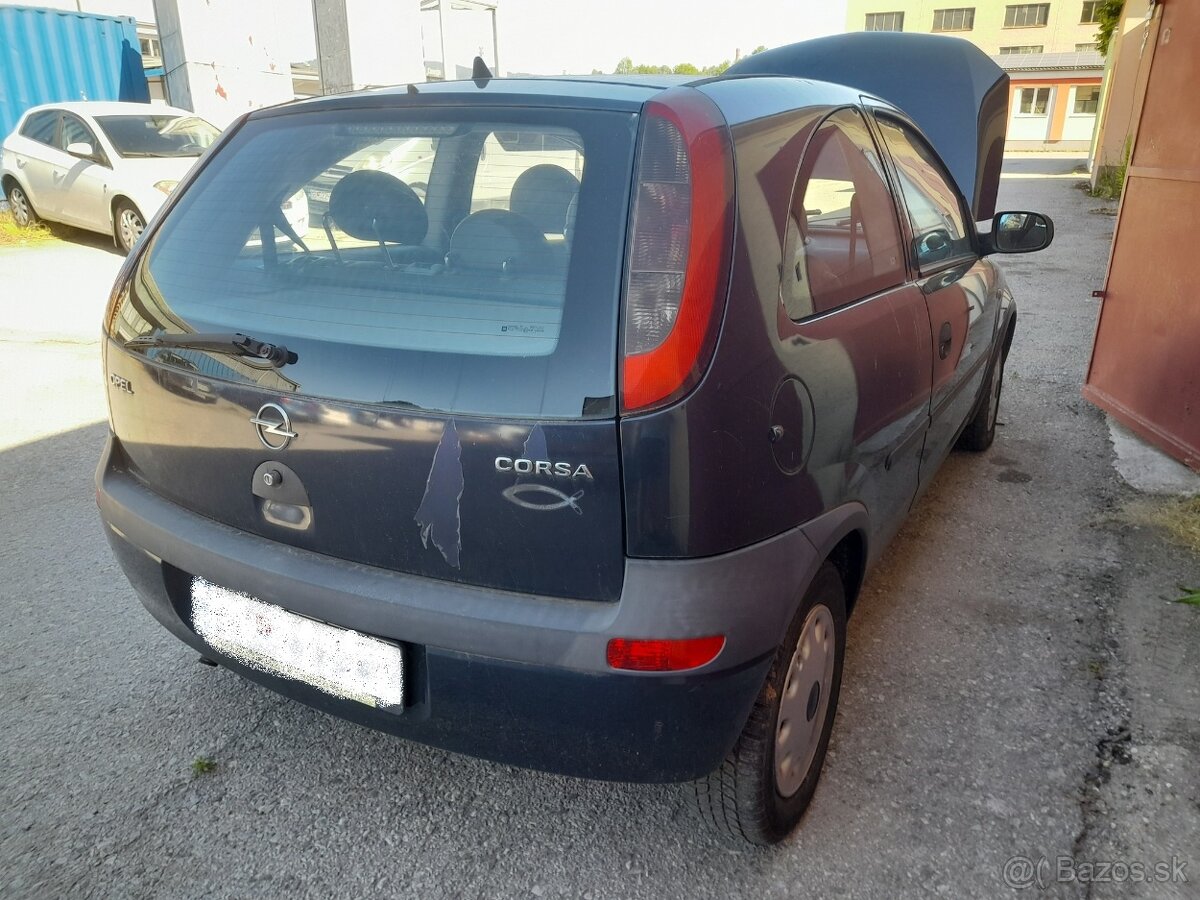 ROZPREDAM OPEL CORSA C 1,0 BENZIN - 2