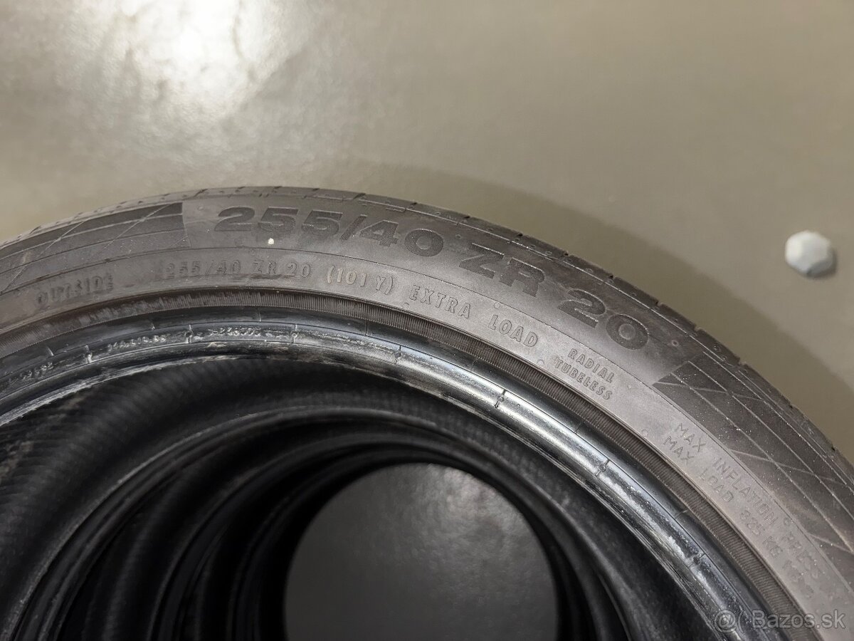 CONTINENTAL 255/40 R20 - sada 4ks - 2