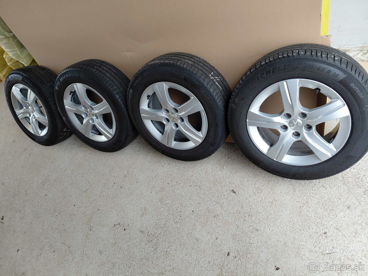 16" Peugeot + Michelin 215/60R16 - 2