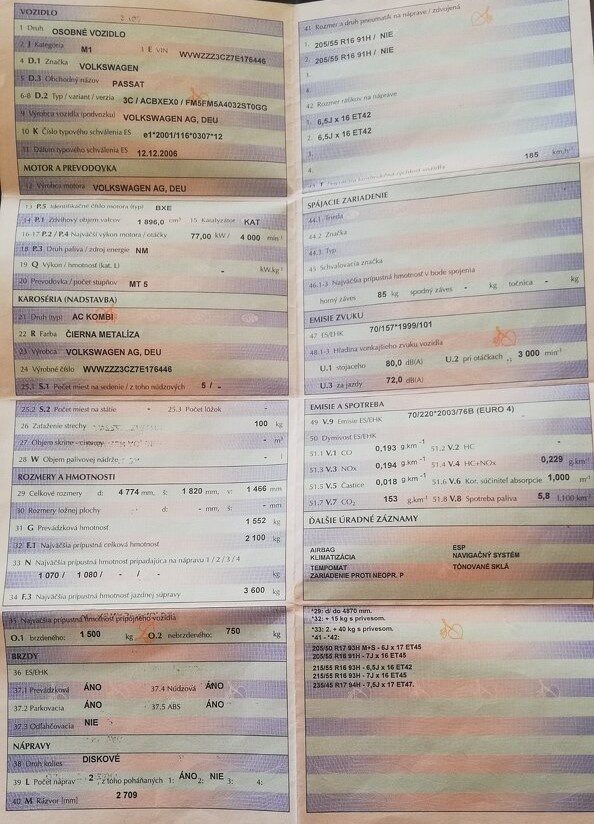 Predám VW Passat Combi - 2
