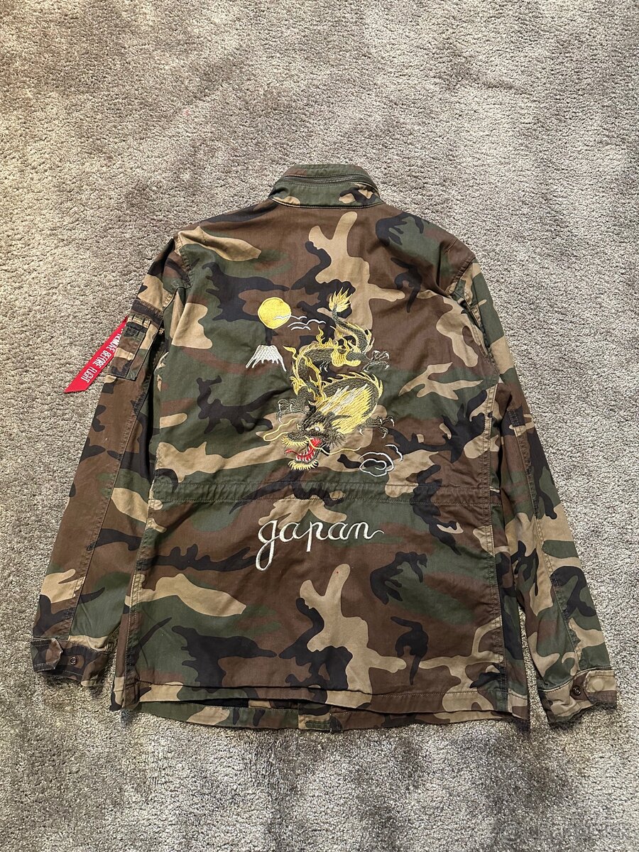 Alpha Industries maskačová bunda - 2
