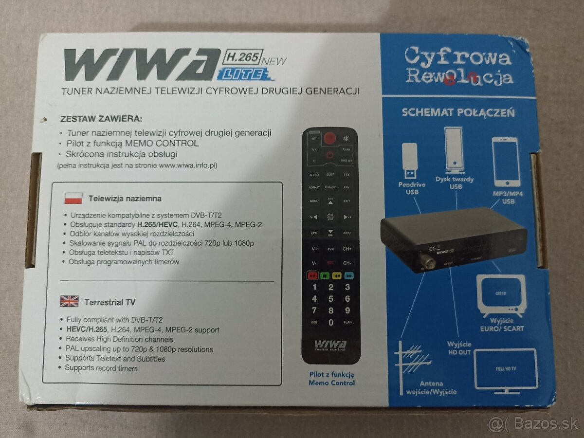 Predám Tuner Tv DVB-T/T2 - 2