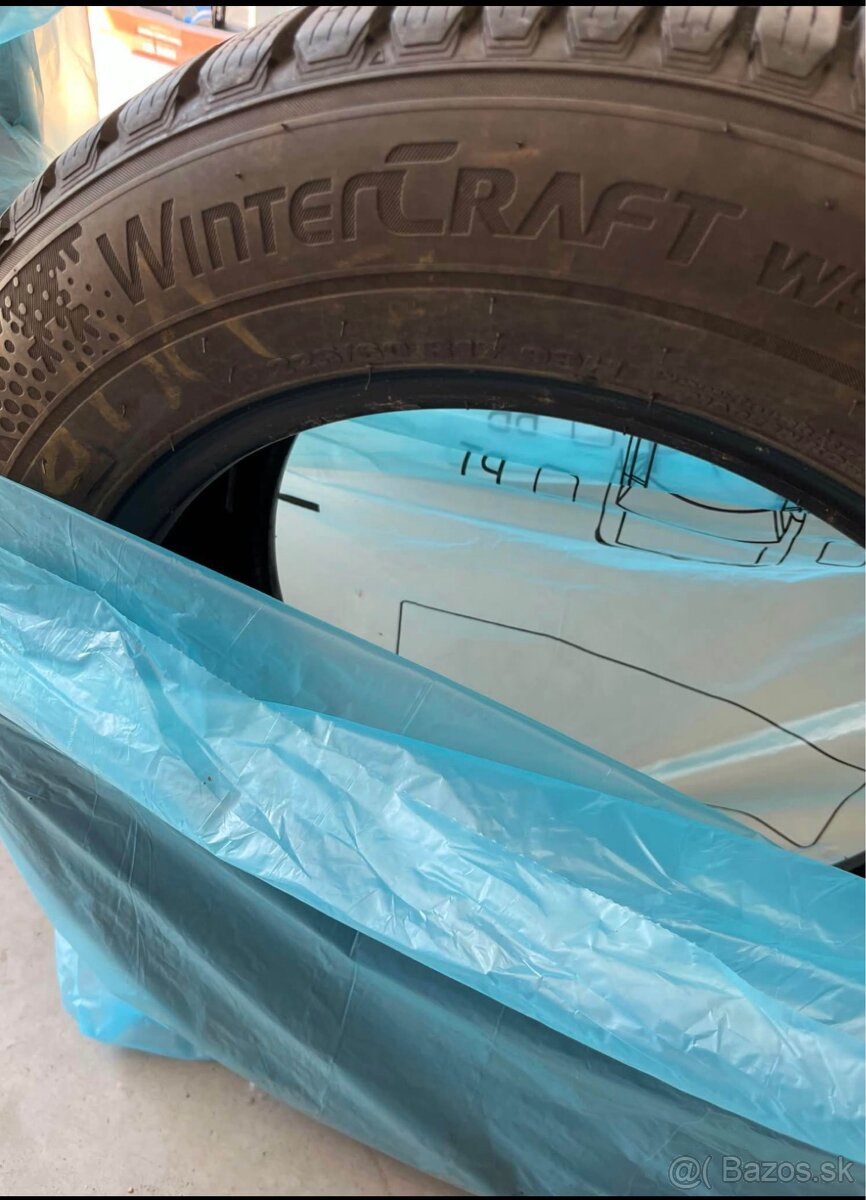 225/60 r17, Zima, 4ks-70€, DOT-2022 - 2
