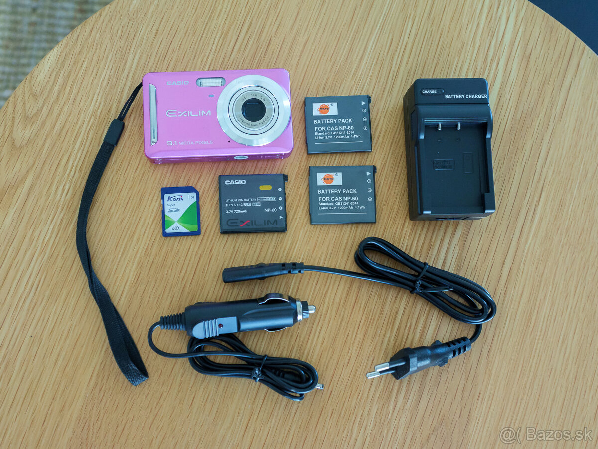 Casio Exilim EX-Z19 ružový - 2