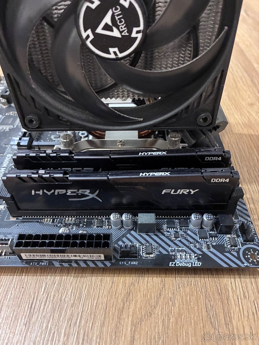 PC Set: Intel i5-9400F + MSI B360M MORTAR + HyperX DDR4 + Ar - 2