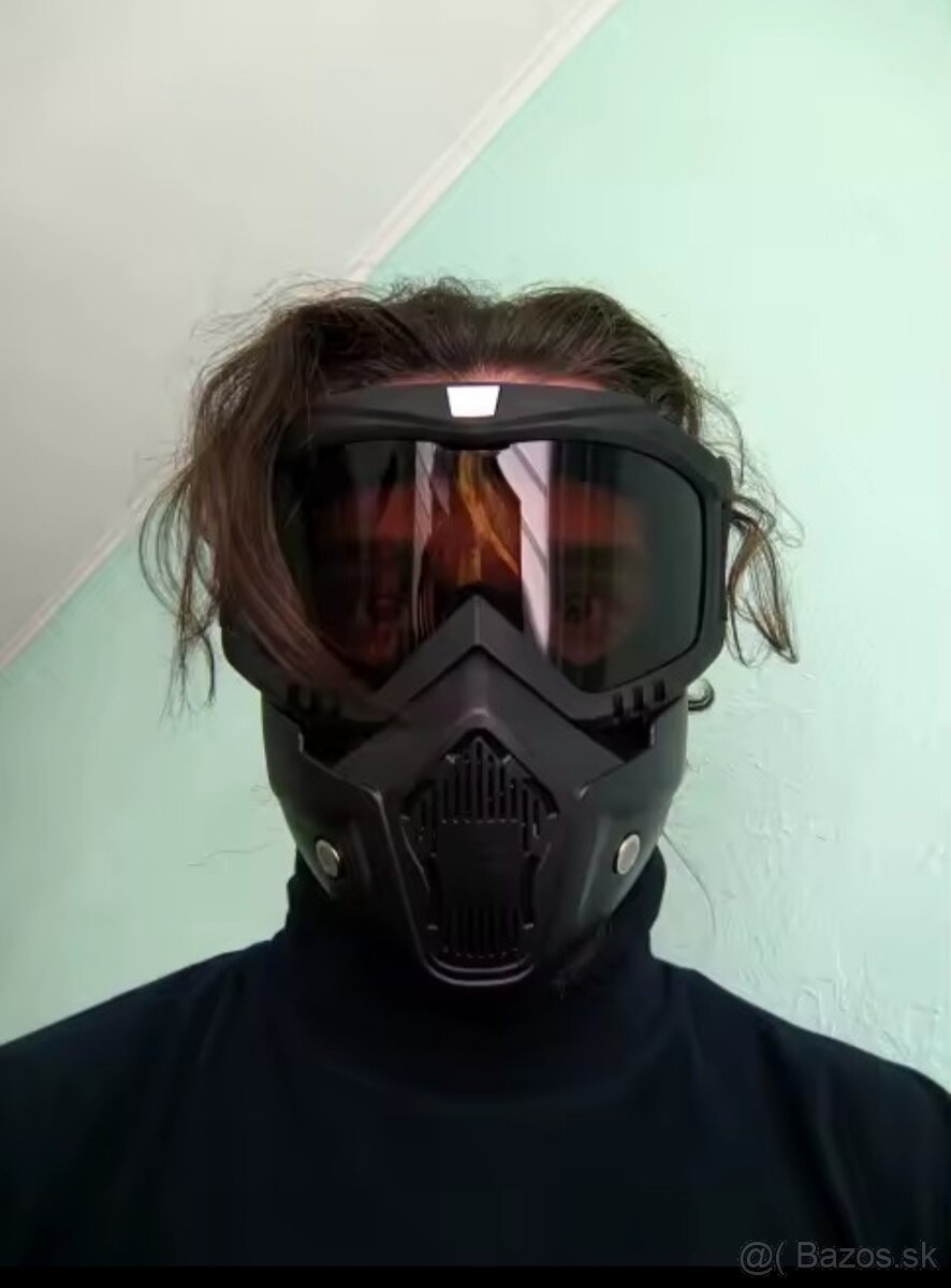 Maska a okuliare na lyže, Motocross, bicykel - 2