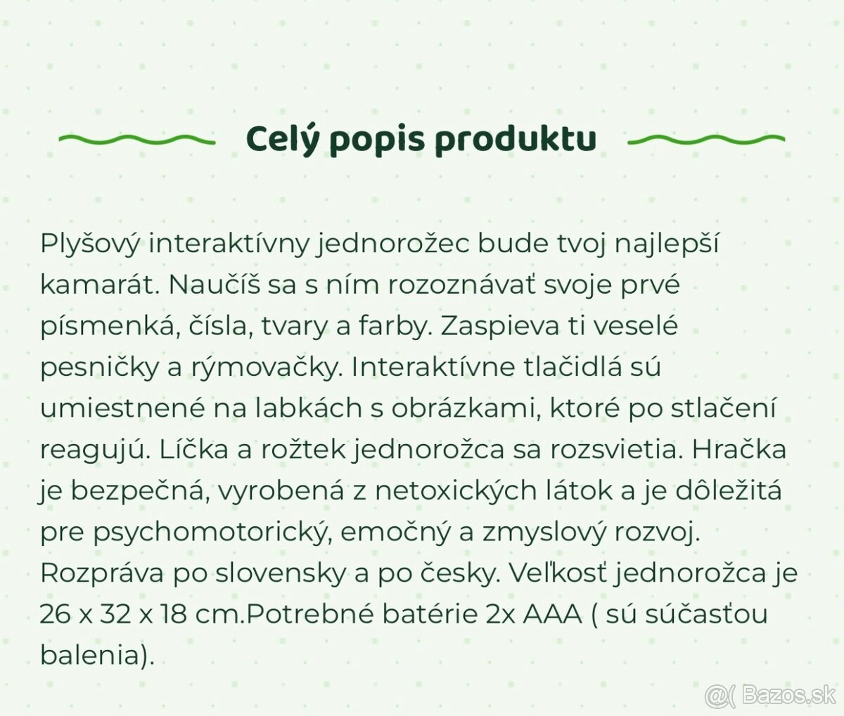 Clementoni - interaktívny jednorožec - 2