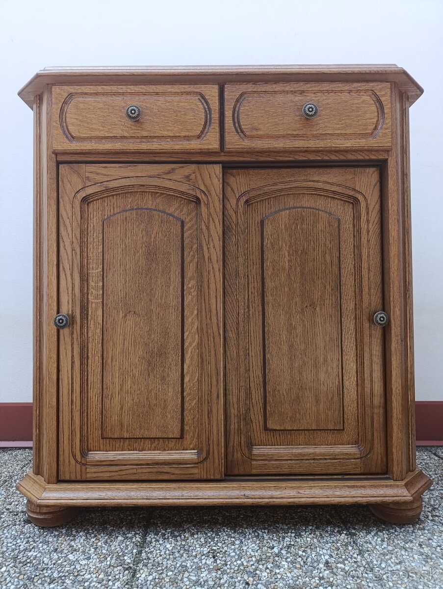 Rustikální botník, nábytek z masívu - 2