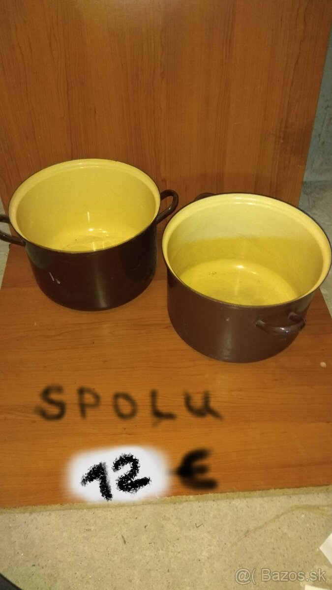 hrnce vedra prikrivky hlinikove dózy - 2