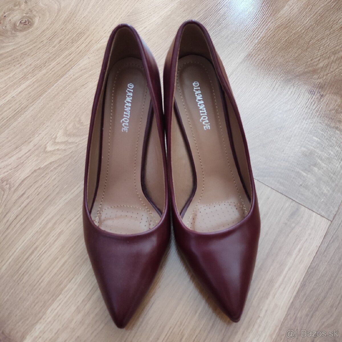 Bordové lodičky - 2