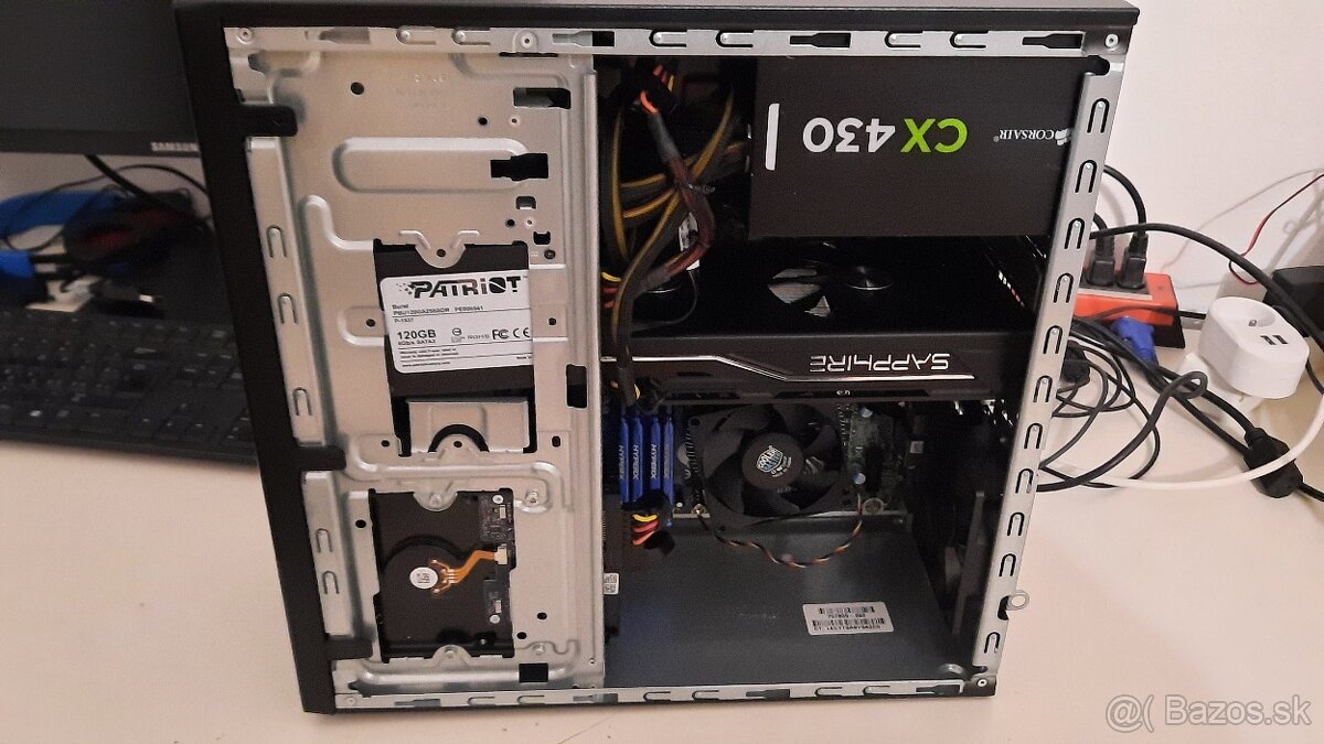 Intel Core i5-4590 3.30 GHz/16 GB DDR3/SSD+HDD/RX470 8GB. - 2