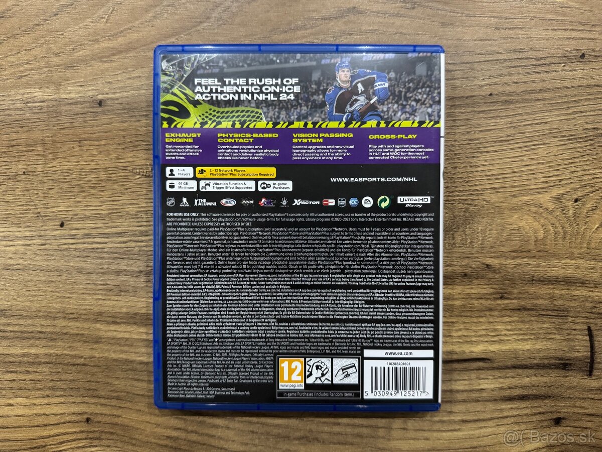 Hra PS5 - NHL 24 CZ - 2