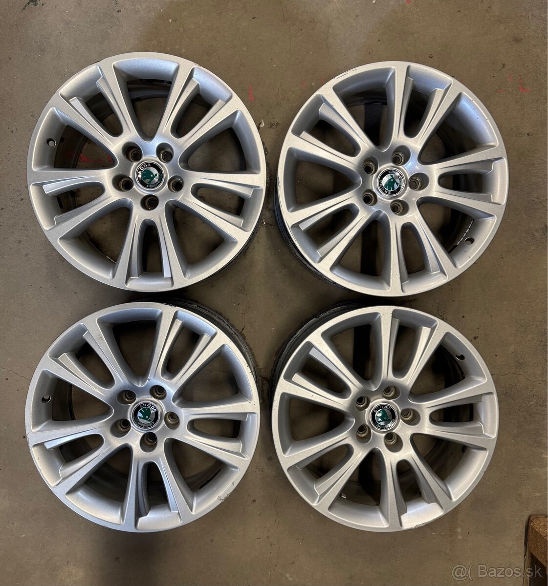 hliníkové disky skoda zenith r18 - 2