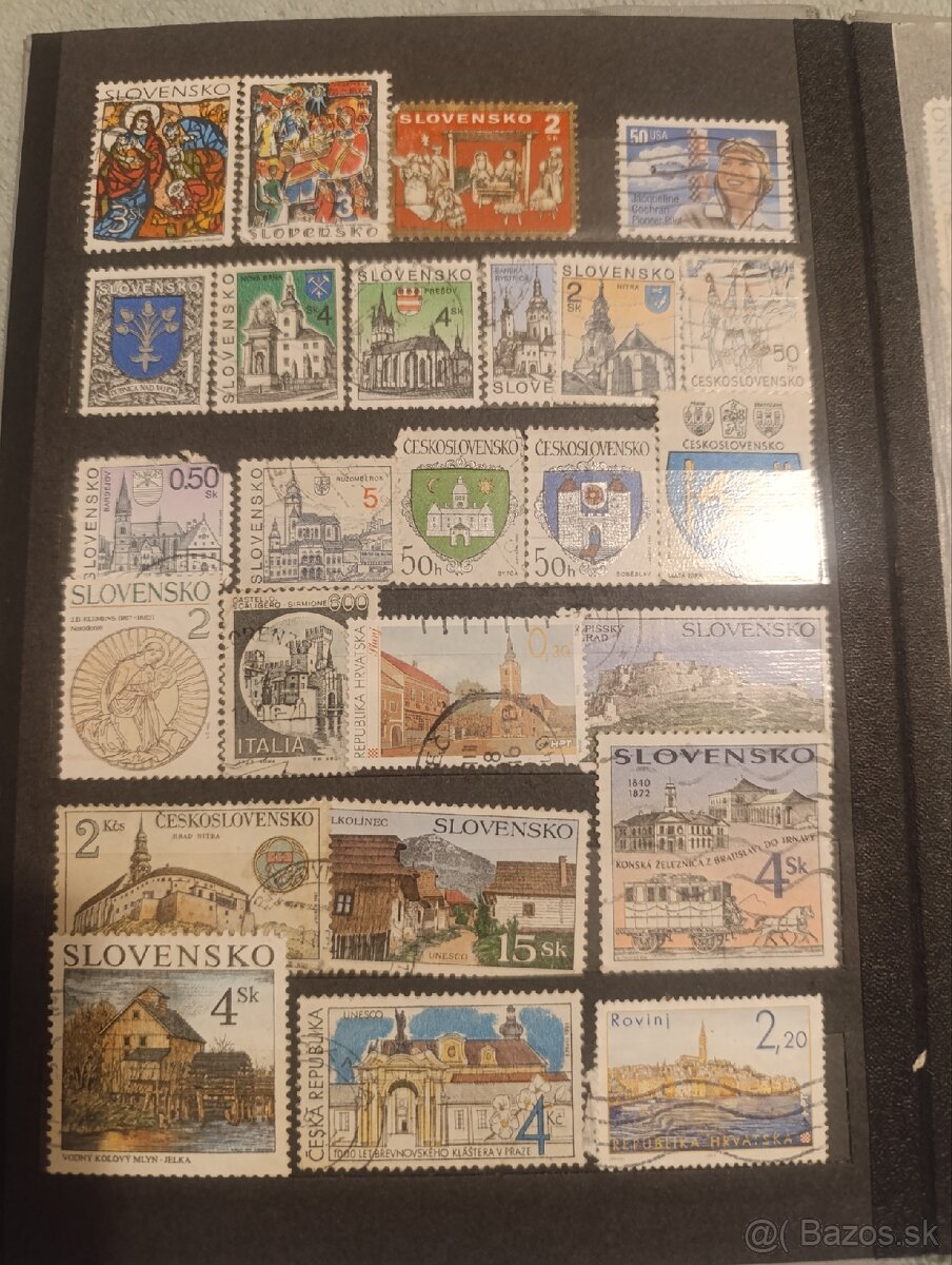 Poštovné známky - 2