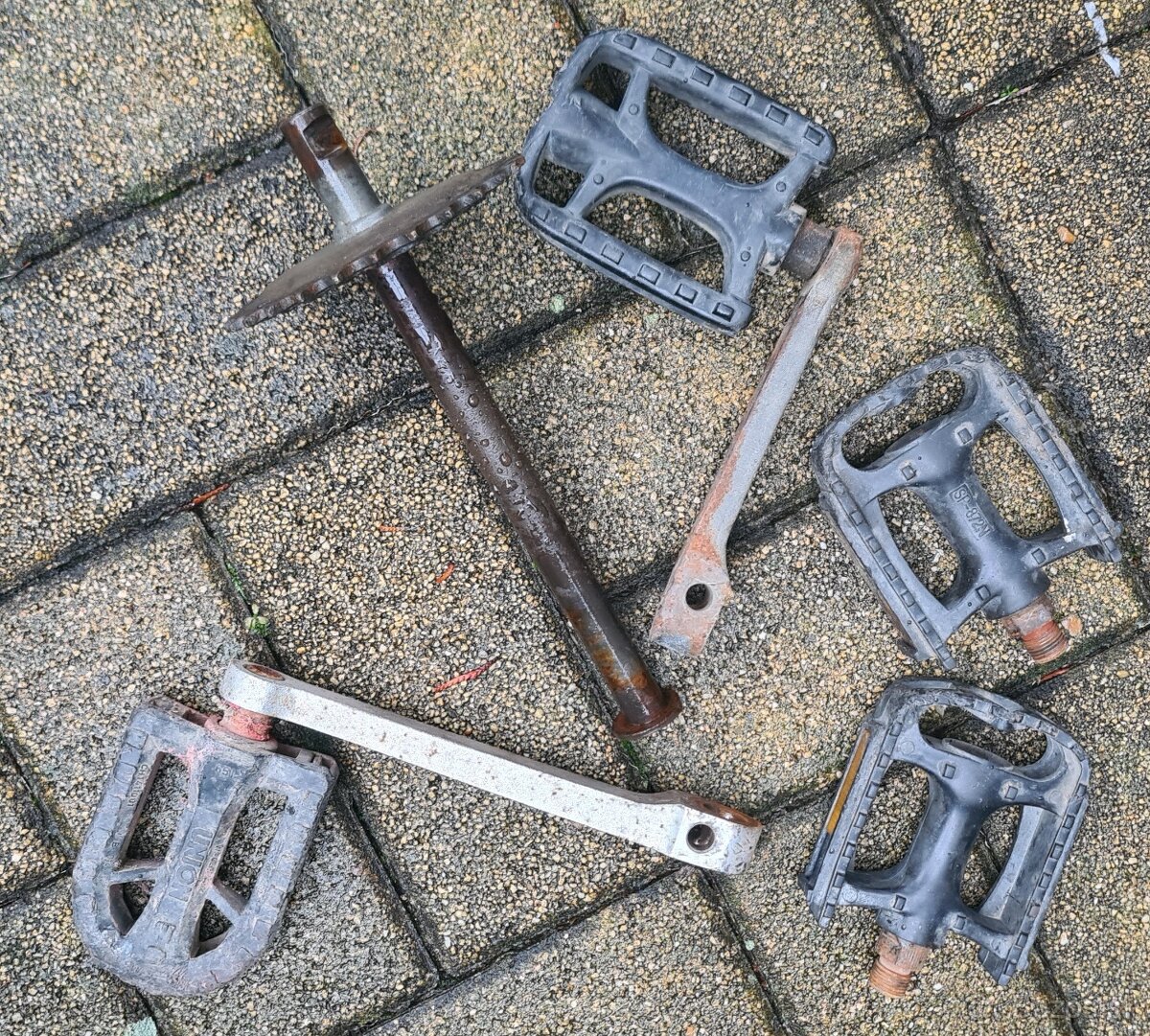 Náhon šľapania na BABETTA 210 - 2