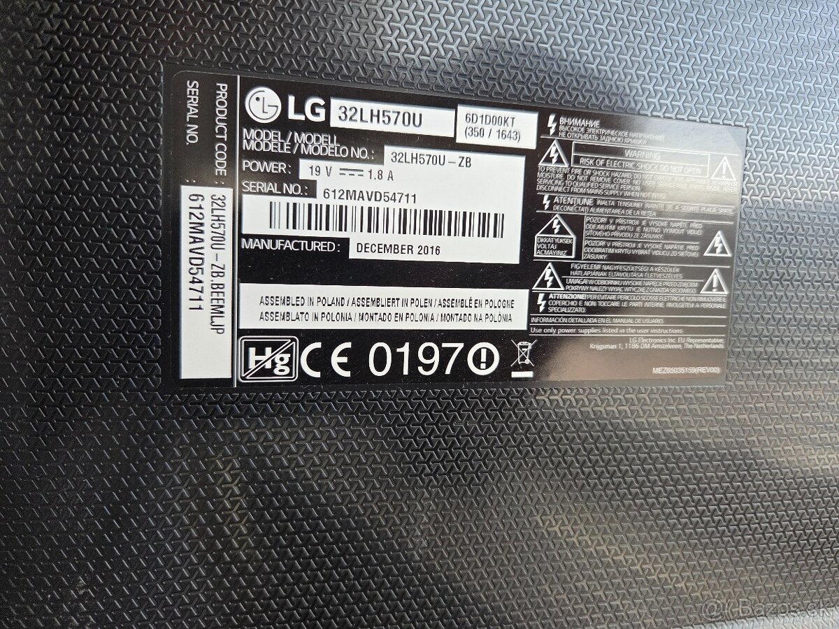 Televízor LG 32" - 2