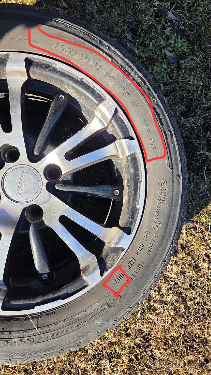 Letné gumy 185/60 R14 Matador - 2