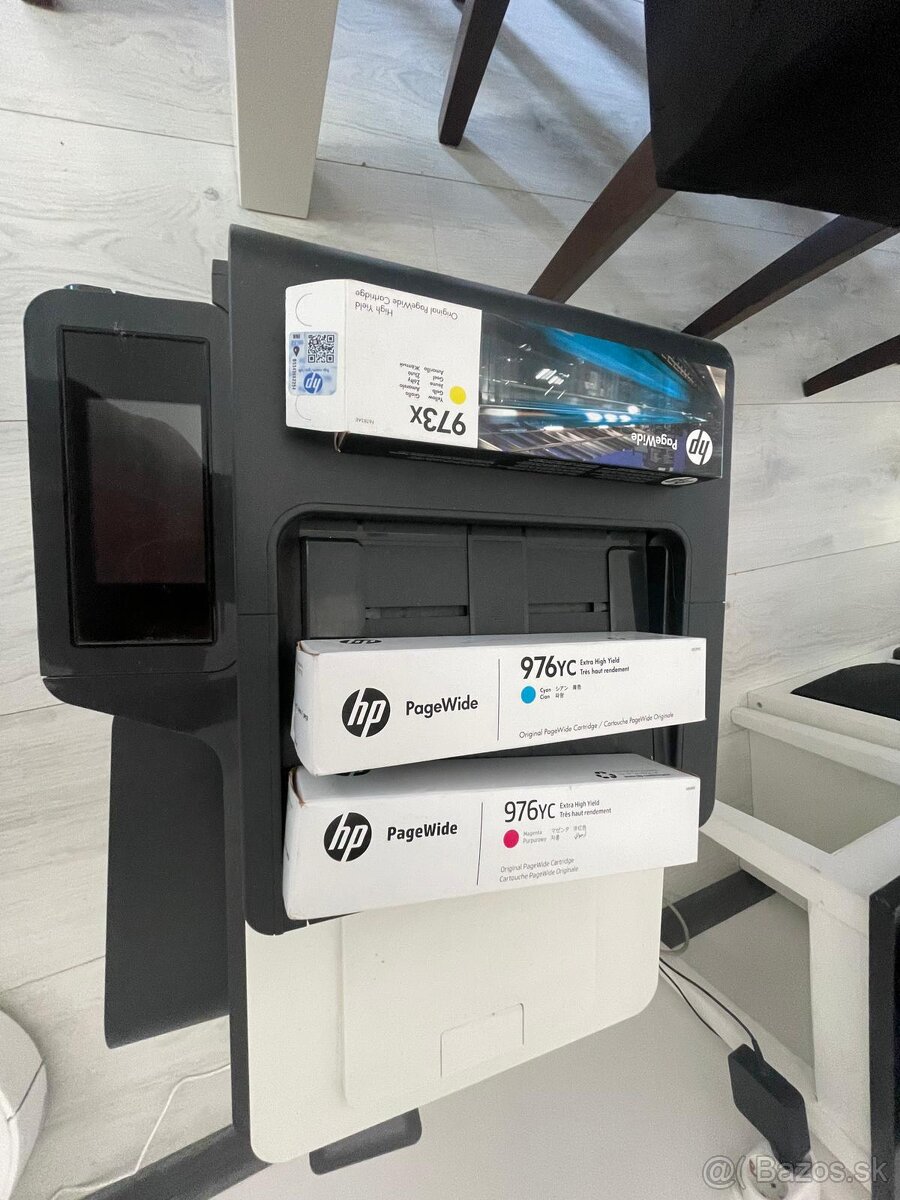 HP PageWide Pro MFP 477dw + nové tonery - 2