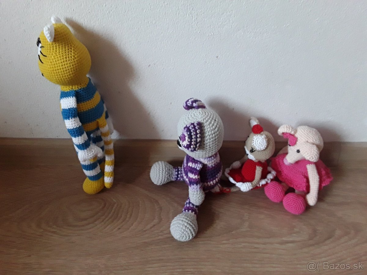 Handmade hackovane hracky minnie po 7eur - 2