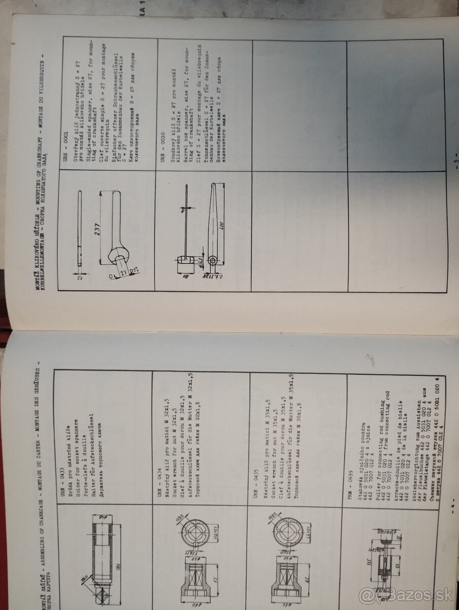 Tatra 148 dielenská príručka a katalóg špeciálneho náradia - 2