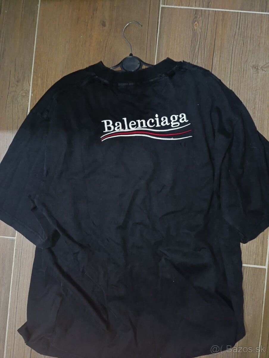 Balenciaga čierne tričko - 2