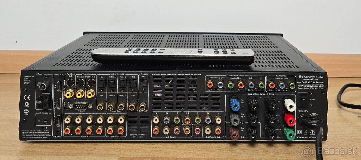 Cambridge Audio Azur 540R V3 / FM tuner / HDMI / SUB out - 2