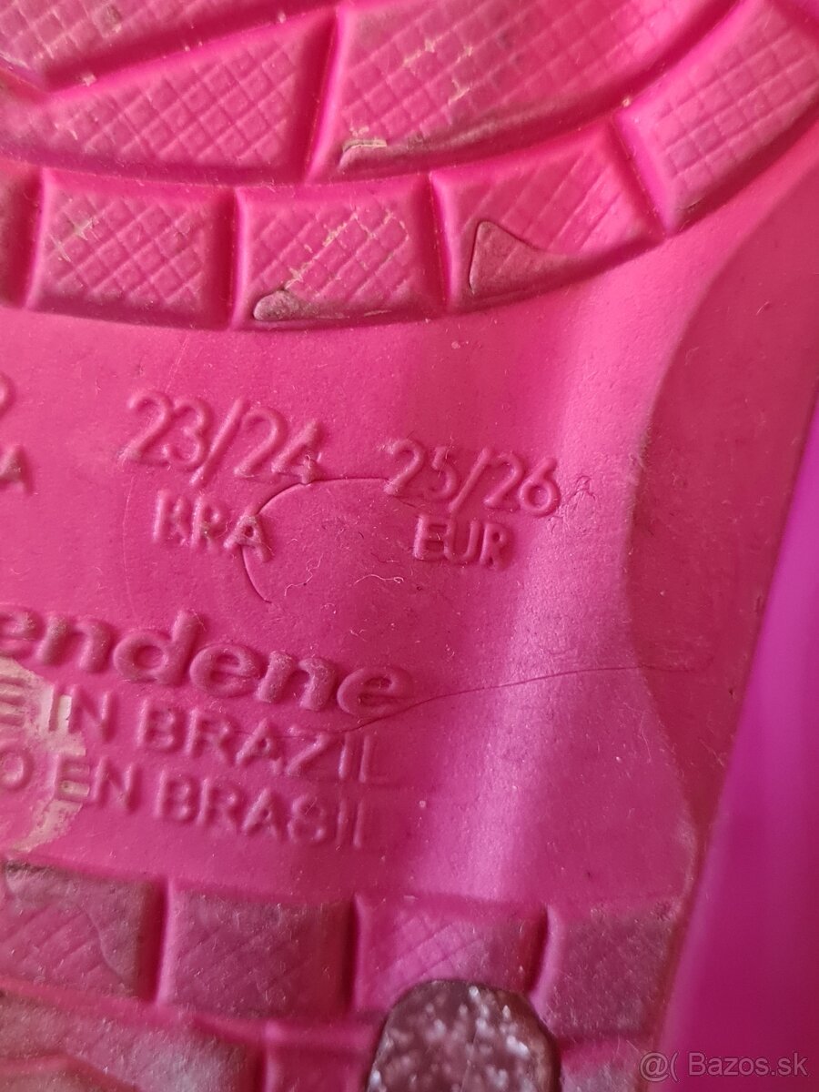 Sandalky veľkosť 25/26 - 2