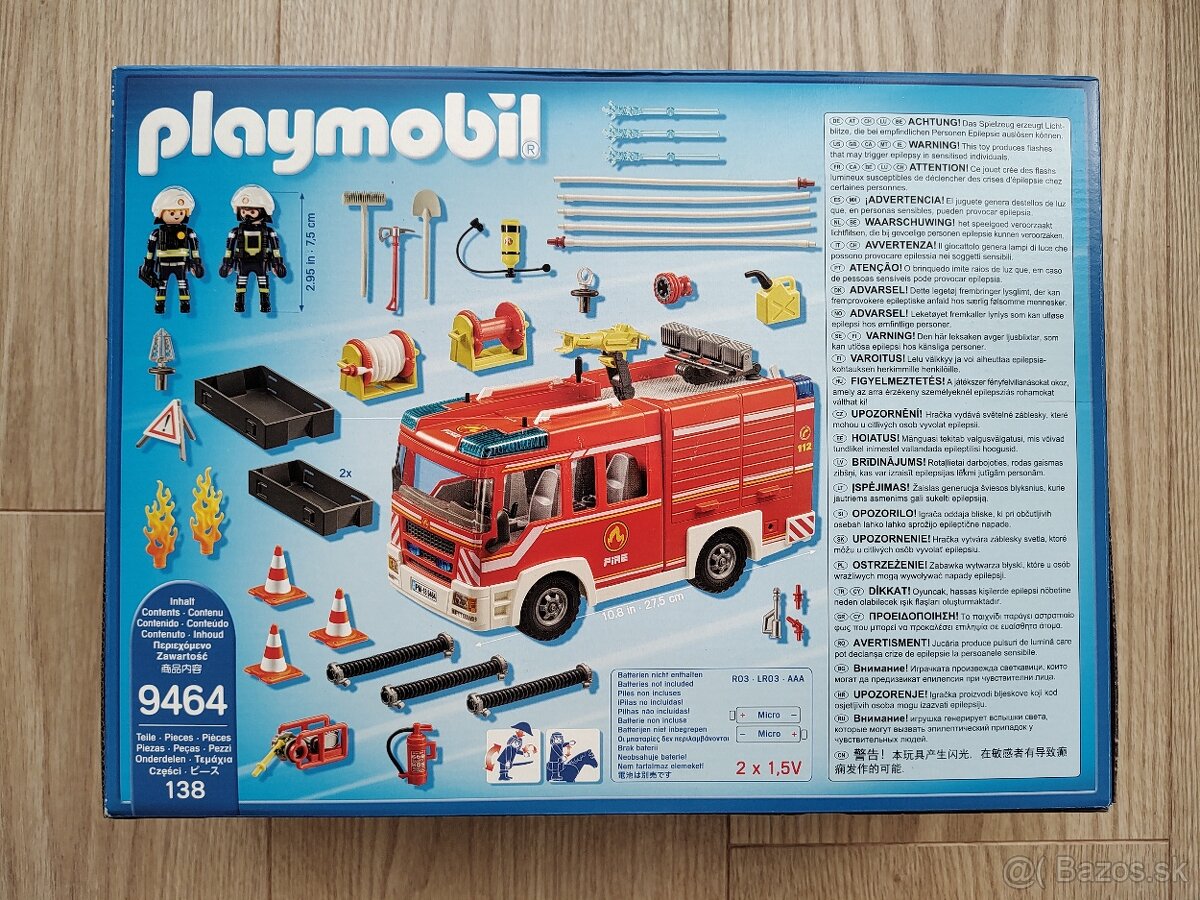 PLAYMOBIL – hasičské auto - 2