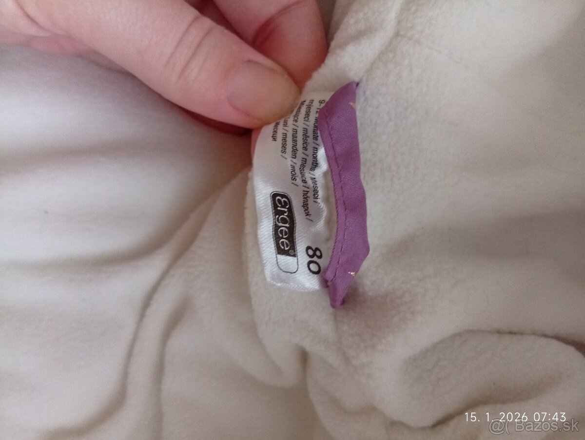 Bunda , vesta, kabát 9-12 mes dievča - 2