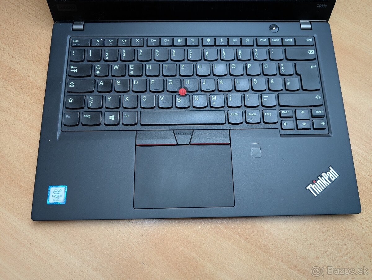 Notebook Lenovo ThinkPad T480s i5-8350U / dotykový - 2