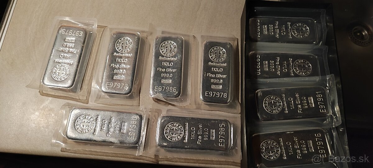 strieborný zliatok 1 kg, vákuovo balený - 2