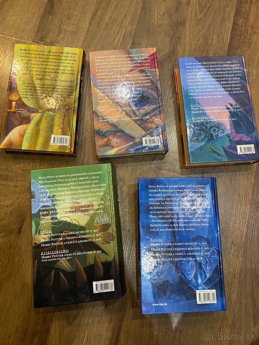 Knihy Harry Potter 1-5 - 2