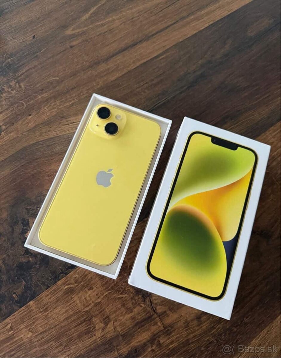 iPhone 14 Žltý - 2