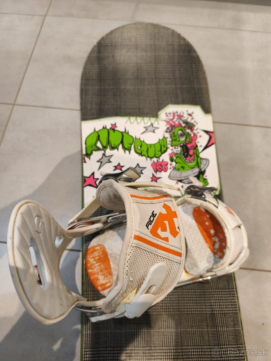 Snowboard Ride + viazanie - 2