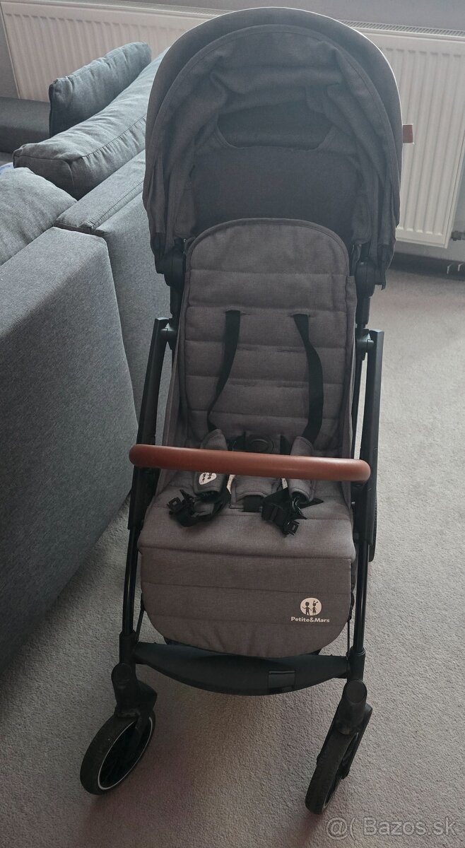 Petite&Mars Športový Kočík Cross - 2