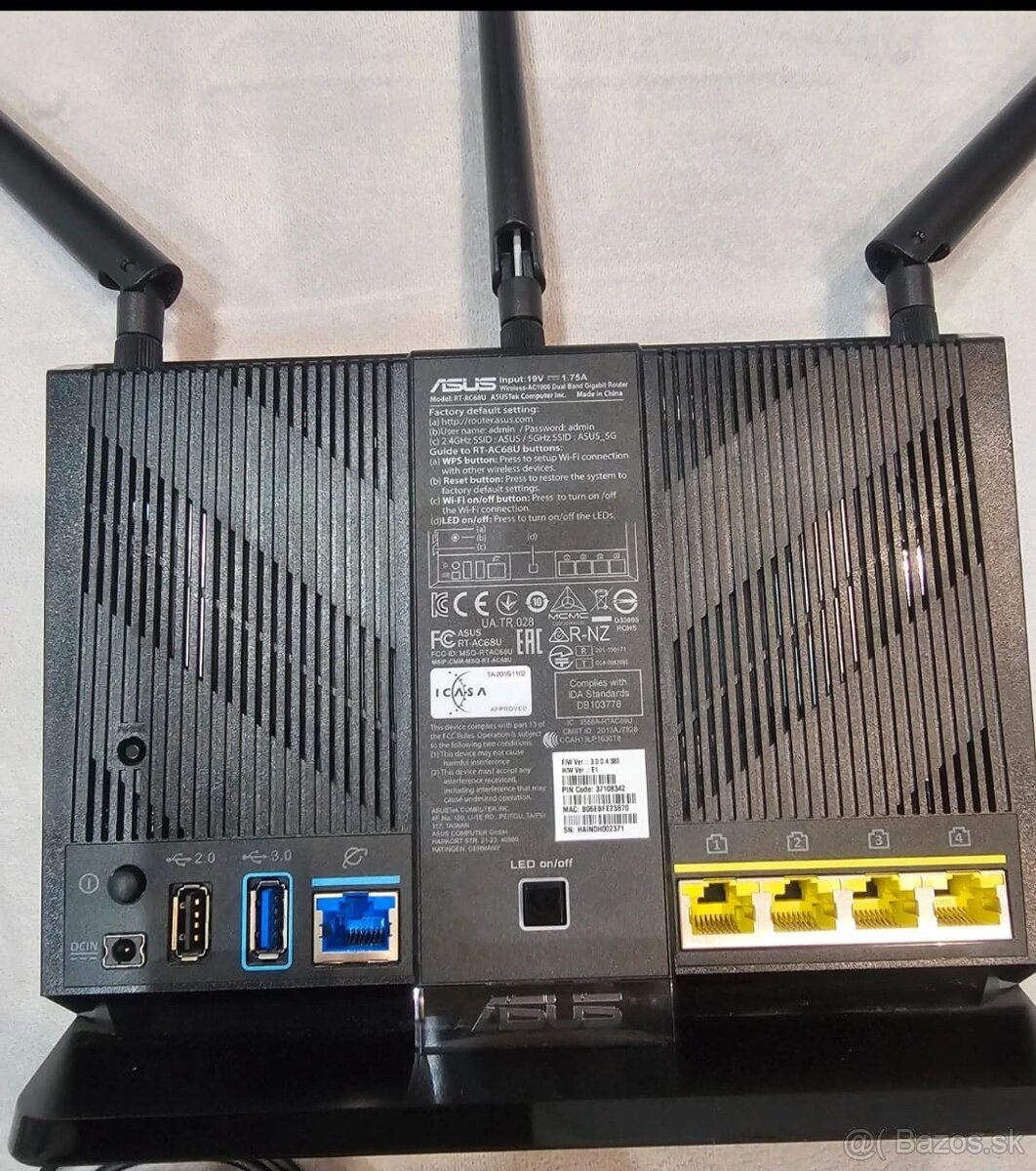 Asus RT-AC68U (AC1900) - 2