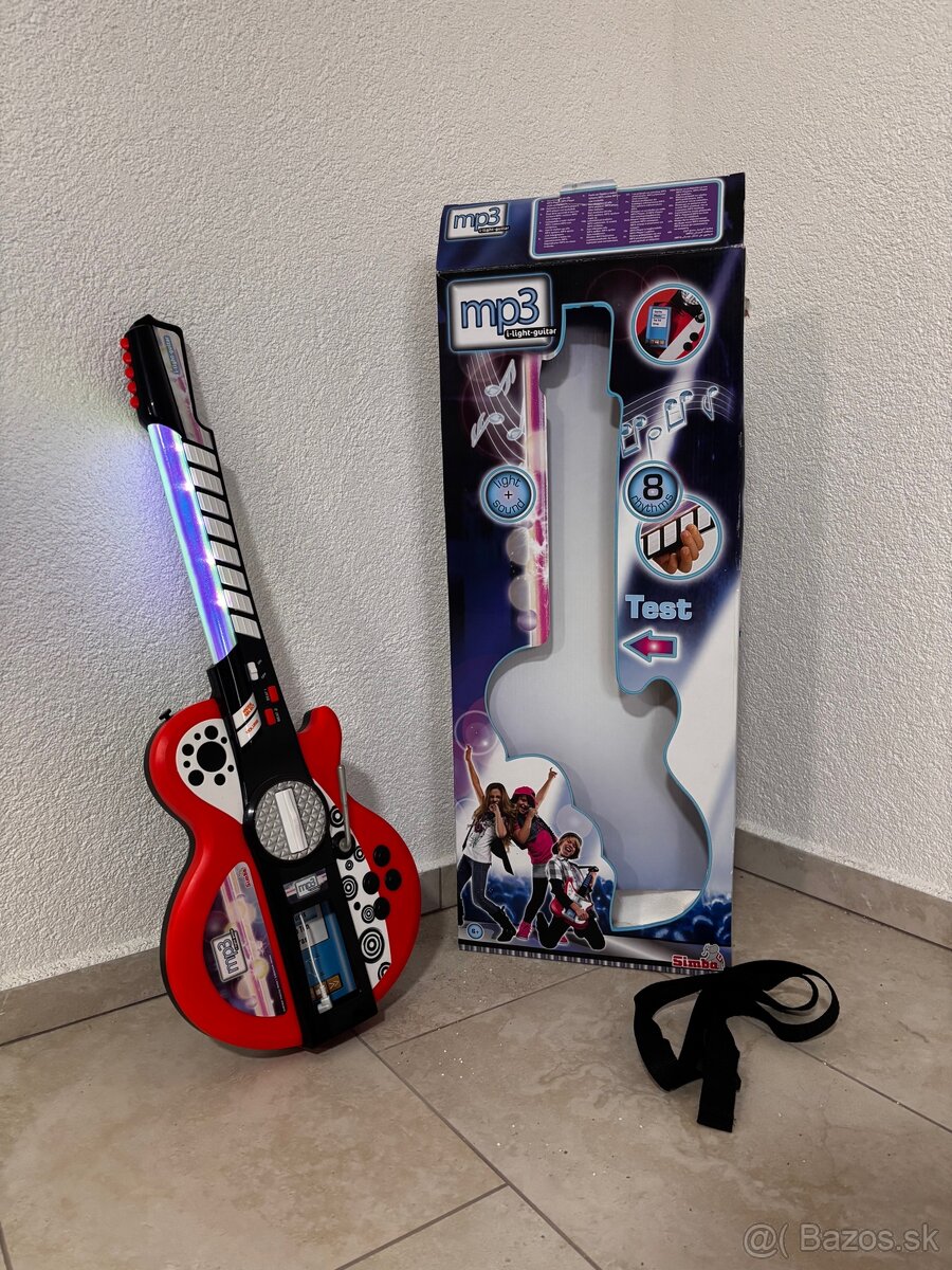 Elektronická gitara simba + vstup na MP3 - 2