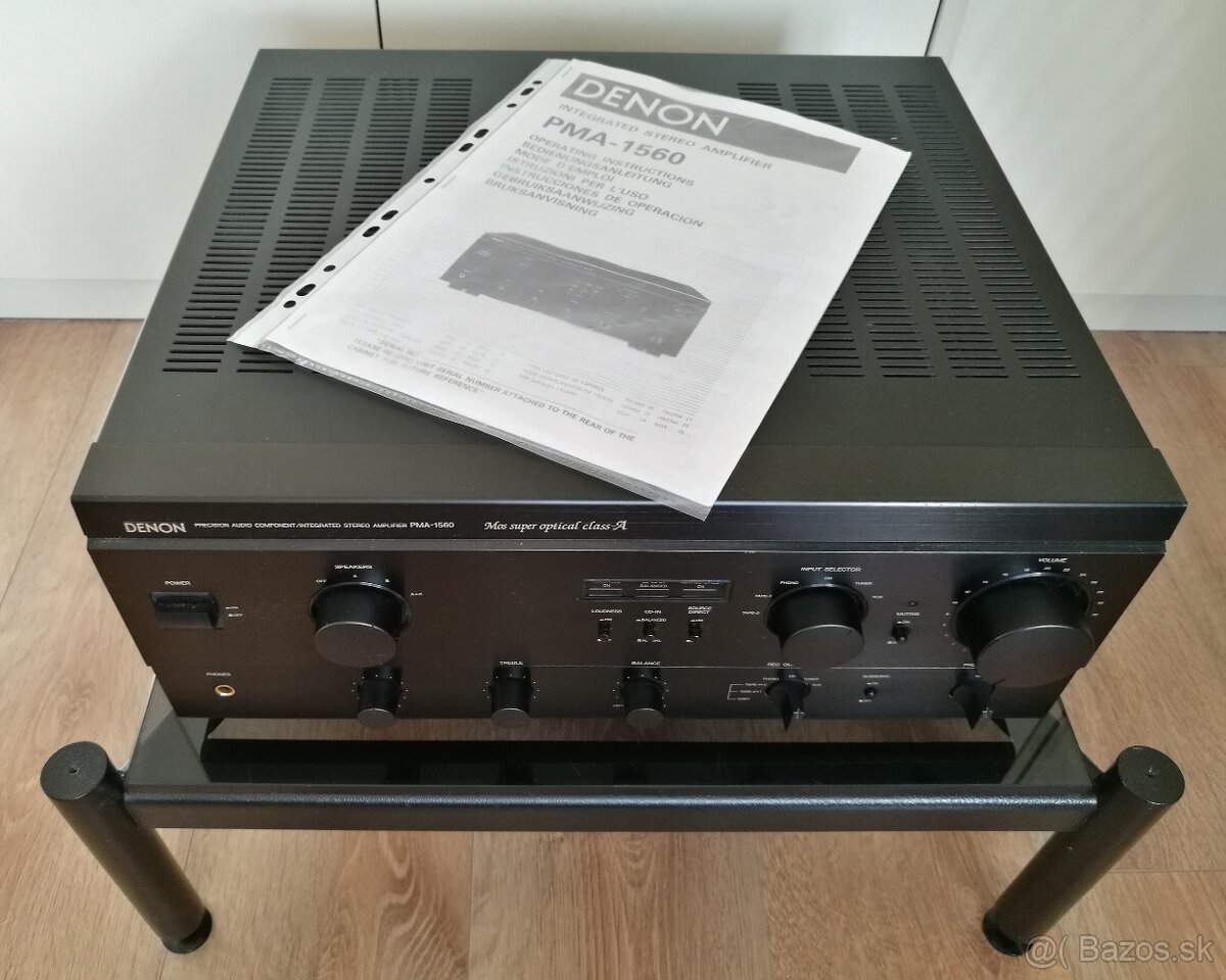 zosilňovač DENON PMA-1560 Mos super optical class-A - 2