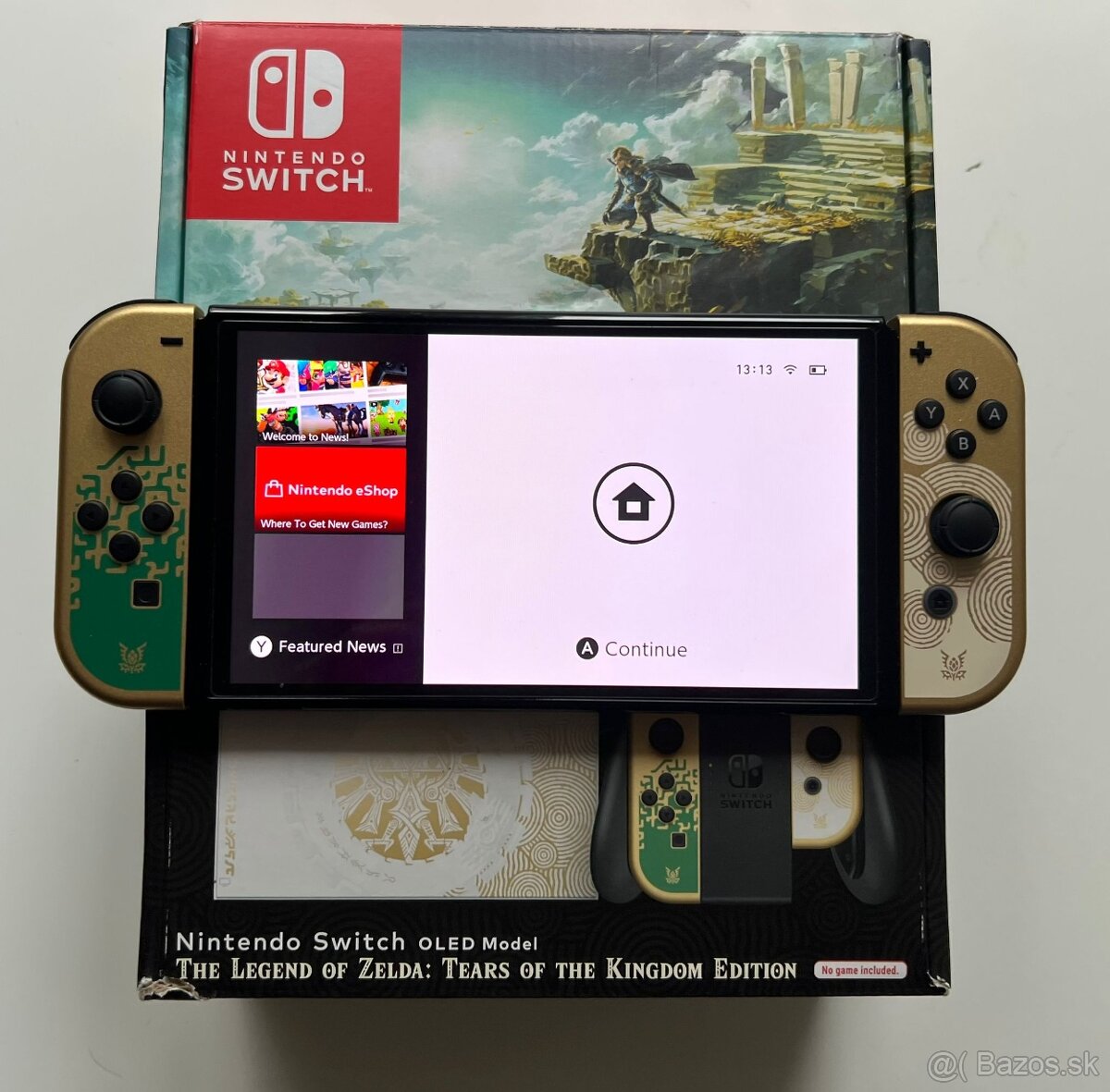Nové nintendo switch oled zelda - 2