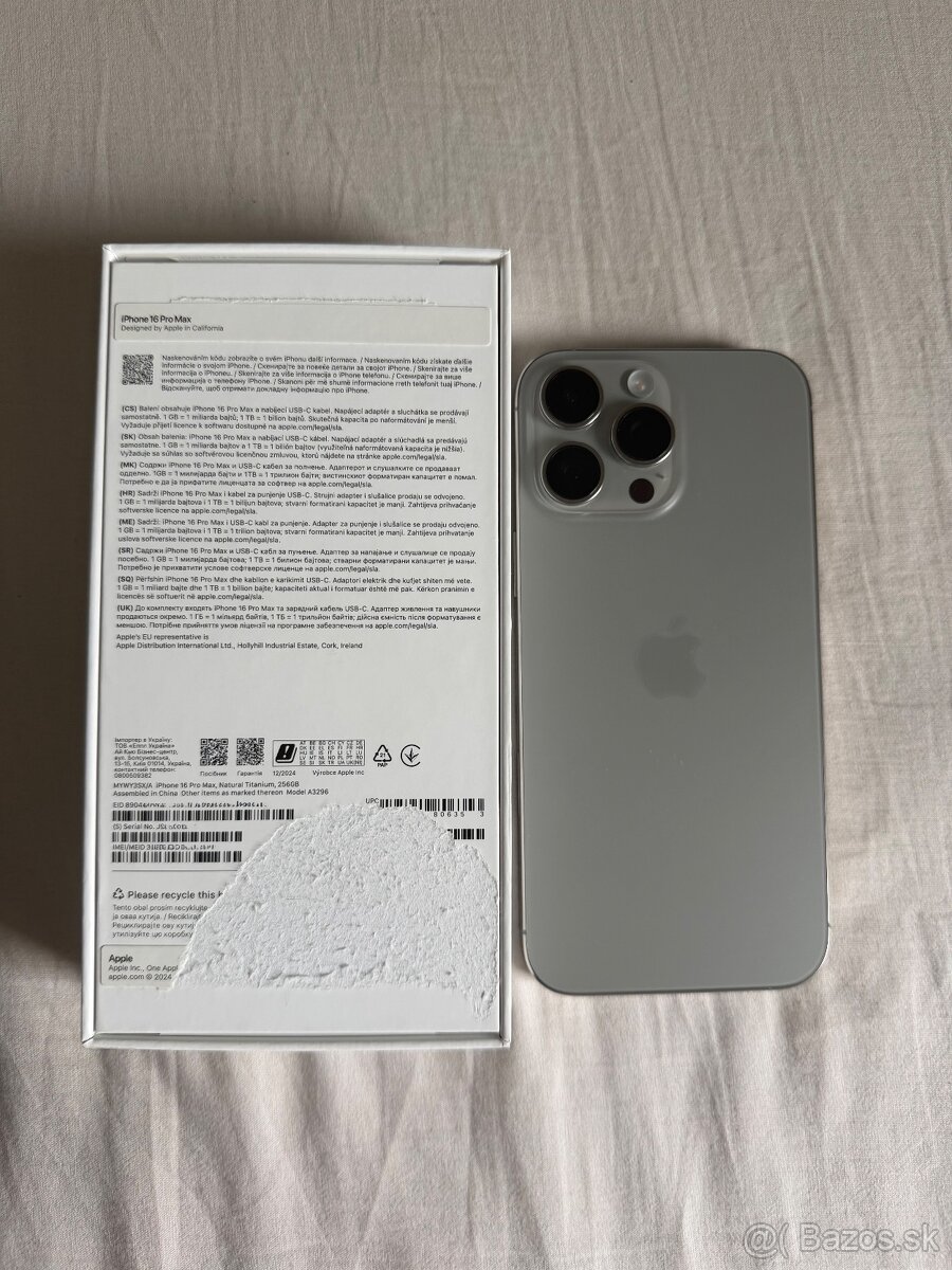 iPhone 16 Pro Max 256gb Natural Titanium - 2