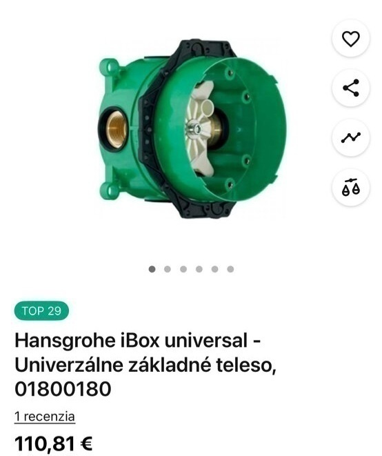 Hansgrohe iBox universal 01800180 - 2